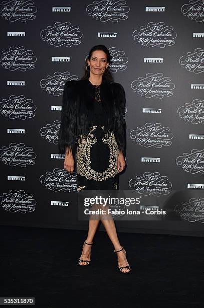 Marpessa attends the Pirelli Calendar 50th Anniversary event on November 21, 2013 in Milan, Italy