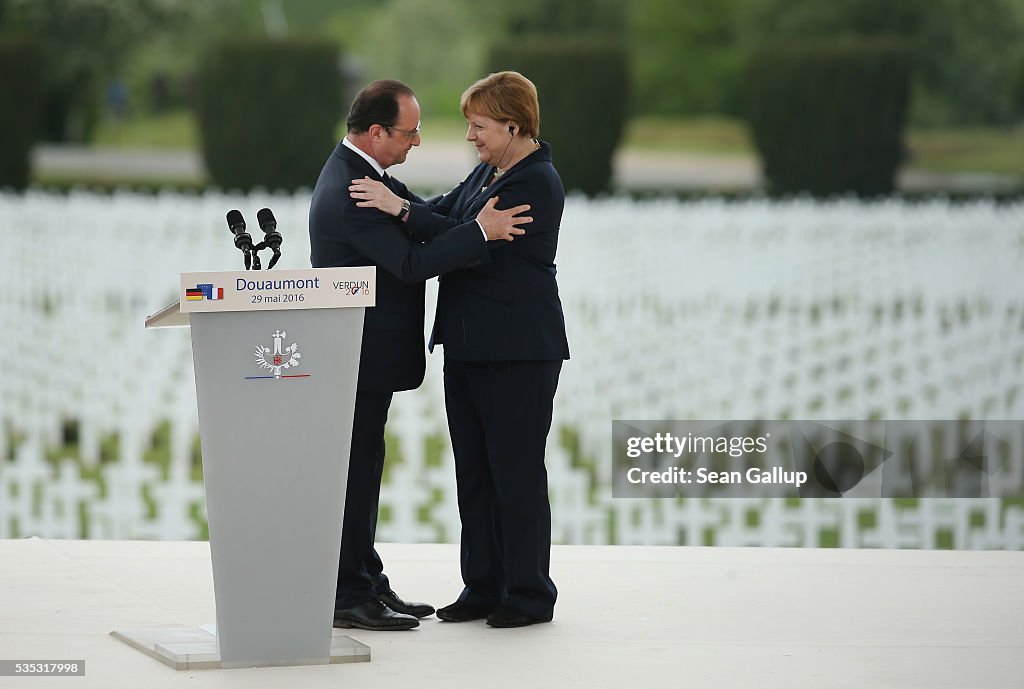 France And Germany Commemorate 100th Anniversary Of Verdun Battle