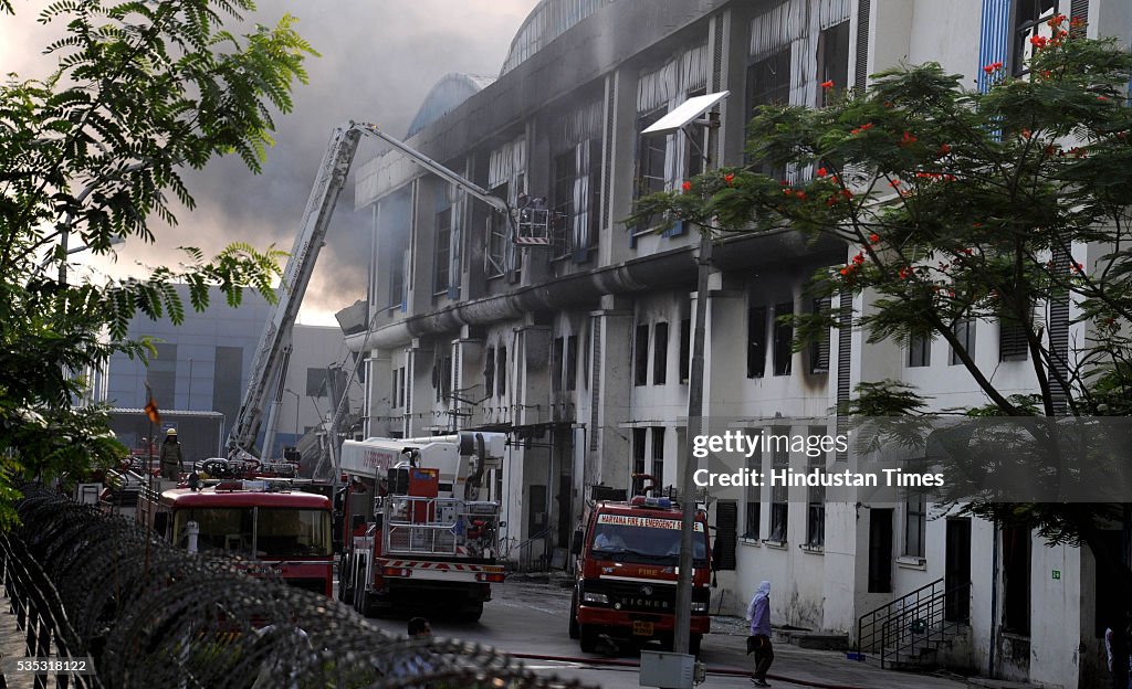 Massive Fire Breaks Out At Manesar Factory