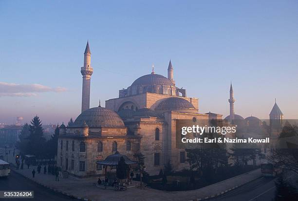 mosque of selim in the mevlana tekke - edirne bildbanksfoton och bilder