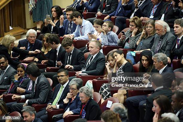 Richard Gere, Homer James Jigme Gere, Alejandra Silva, Francois-Henri Pinault, Valentina Paloma Pinault, Salma Hayek, George Clooney and Amal Clooney...