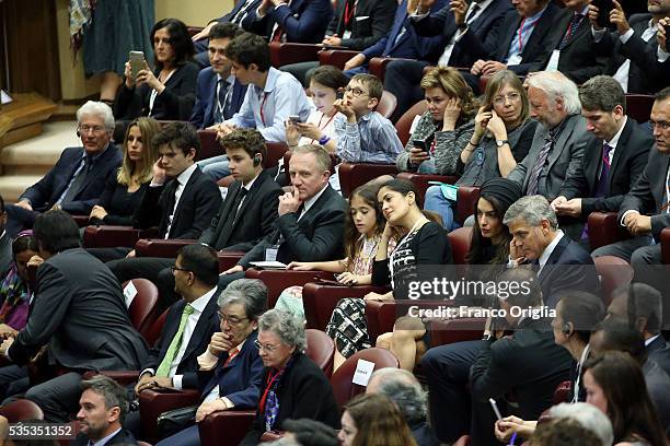 Richard Gere, Homer James Jigme Gere, Alejandra Silva, Francois-Henri Pinault, Valentina Paloma Pinault, Salma Hayek, George Clooney and Amal Clooney...