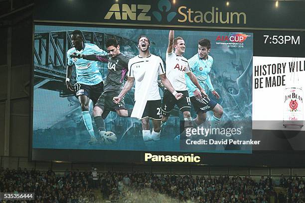 Tottenham Spurs have defeated Sydney FC in front of 71,000 fans at ANZ Stadium in Sydney,