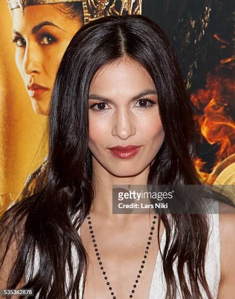 Elodie Yung attends the "Gods Of Egypt" New York Premiere at AMC Loews Lincoln Square 13 in New York City. © LAN