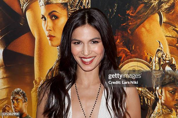 Elodie Yung attends the "Gods Of Egypt" New York Premiere at AMC Loews Lincoln Square 13 in New York City. © LAN