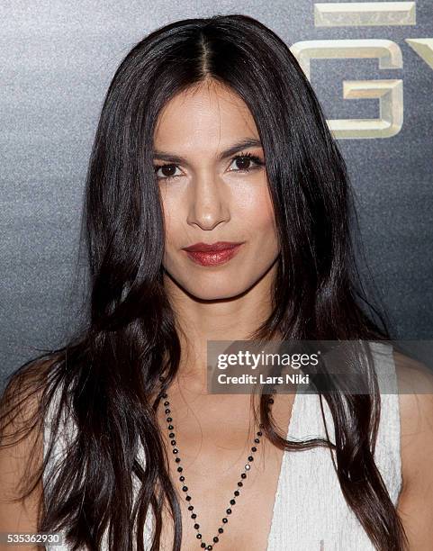 Elodie Yung attends the "Gods Of Egypt" New York Premiere at AMC Loews Lincoln Square 13 in New York City. © LAN