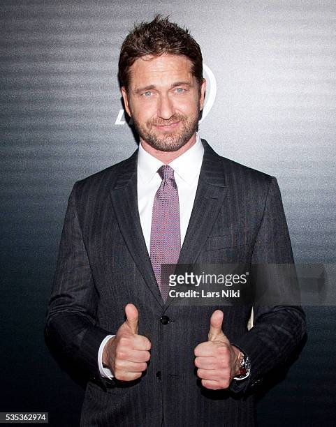 Gerard Butler attends the "Gods Of Egypt" New York Premiere at AMC Loews Lincoln Square 13 in New York City. © LAN