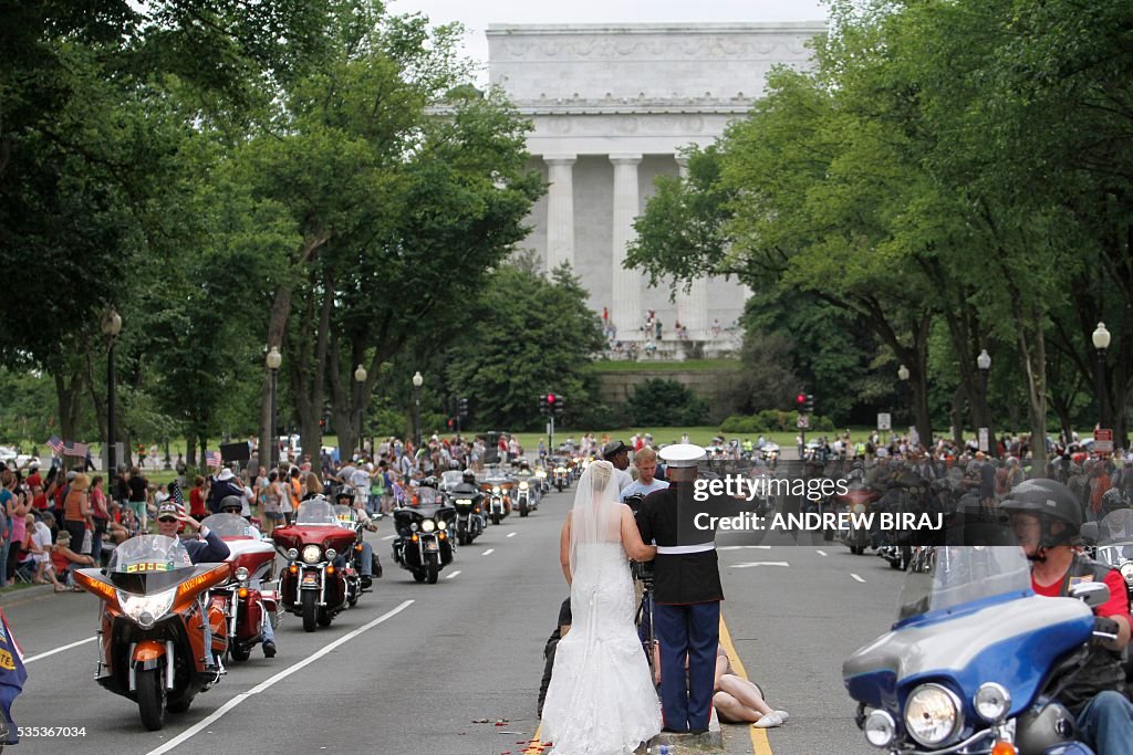 US-MEMORIAL DAY-ROLLING THUNDER