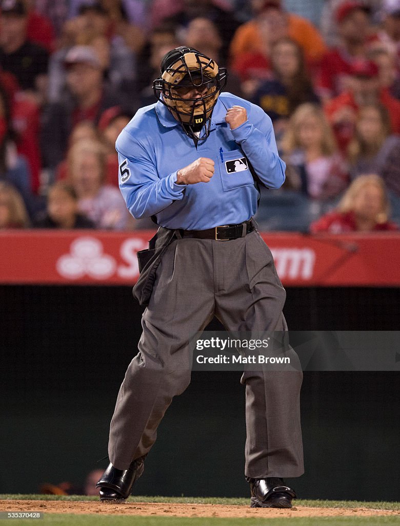 Baltimore Orioles v Los Angeles Angels of Anaheim