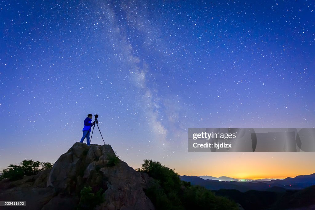 Photographer and the Universe