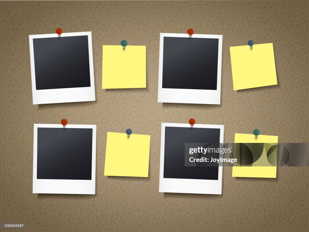 Simple Photo Frame Note Design Photo Frames And Note Papers High-Res Vector Graphic - Getty Images