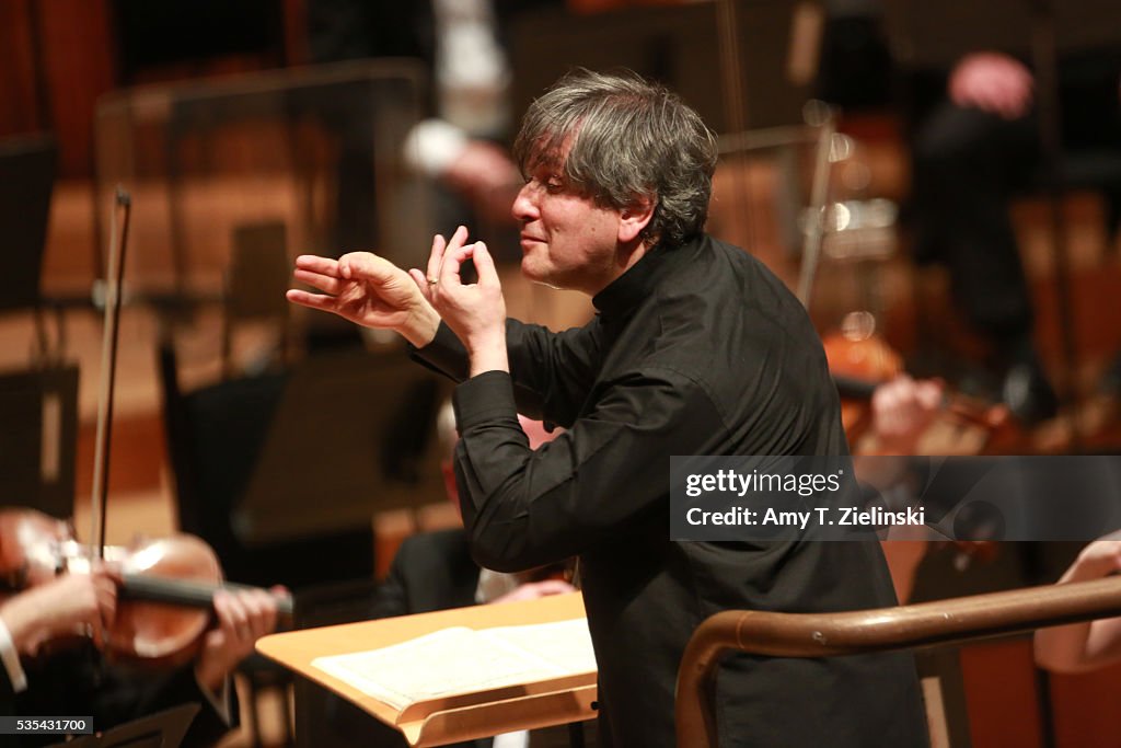 Sir Antonio Pappano Conducts London Symphony Orchestra At Barbican In London