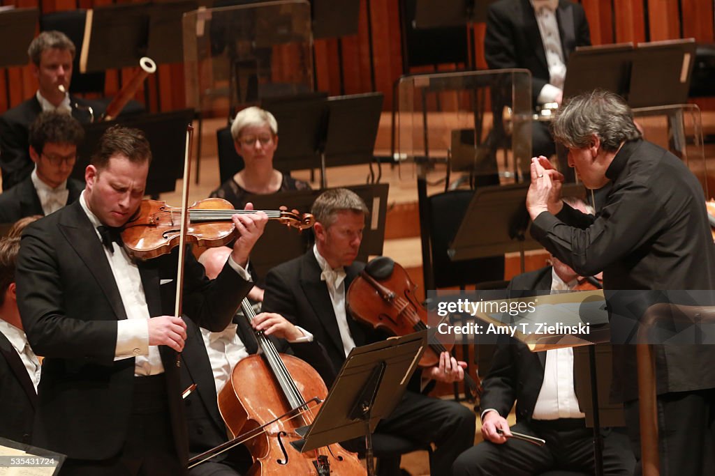 Sir Antonio Pappano Conducts London Symphony Orchestra At Barbican In London