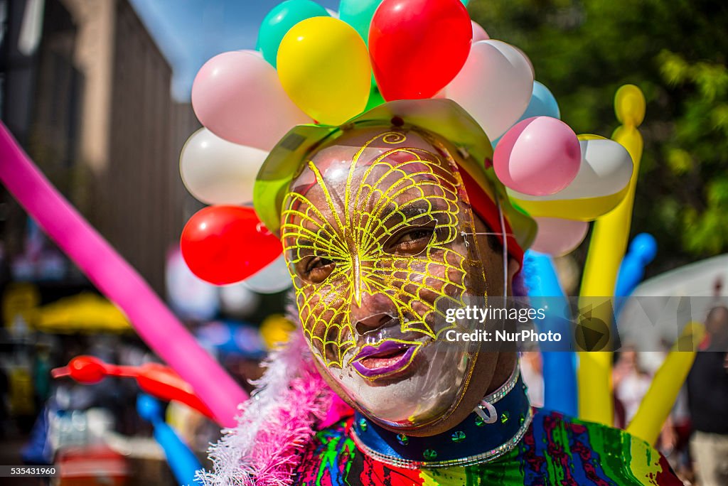 20th annual Gay Pride Parade in Sao Paulo