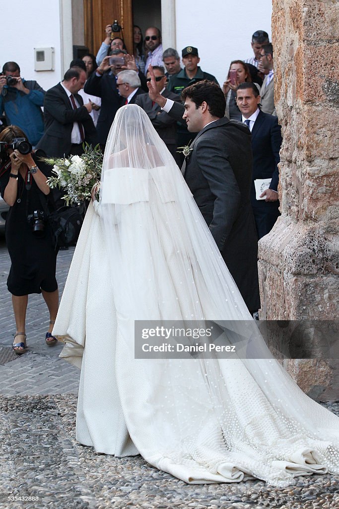 Lady Charlotte Wellesley and Alejandro Santo Domingo Wedding in Granada