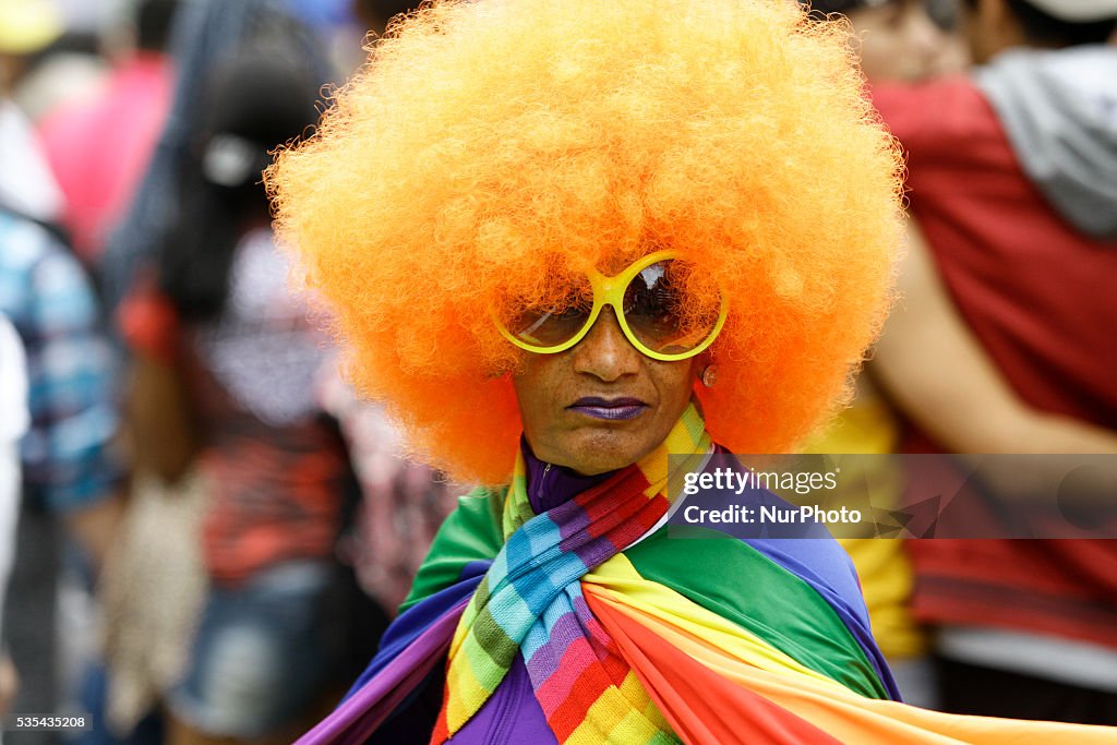 20th annual Gay Pride Parade in Sao Paulo