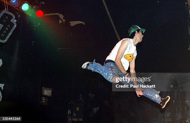 One of the contestants at the UK Air Guitar Championships, held at the Electric Ballroom in Camden Town, London. This competition is the longest...