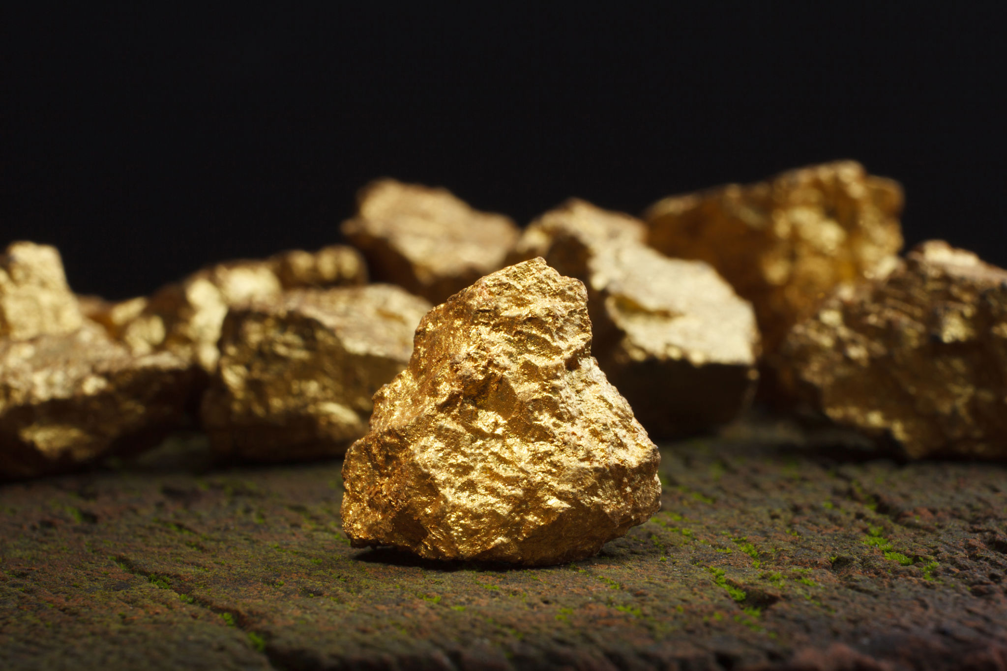 mining gold