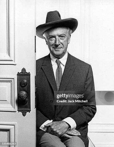 Artist and photographerSir Cecil Beaton photographed in 1966.