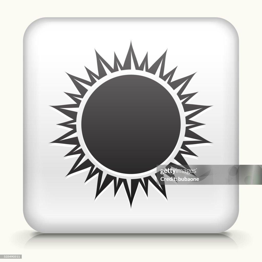 Sunshine Square Sign Square Button With Sun Symbol High-Res Vector Graphic - Getty Images