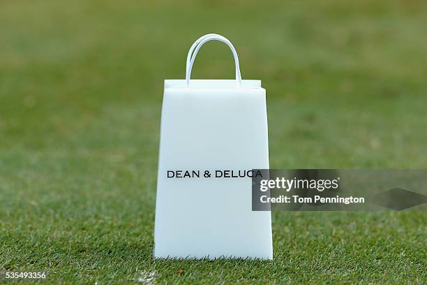 Tee markers are seen during the Final Round of the DEAN & DELUCA Invitational at Colonial Country Club on May 29, 2016 in Fort Worth, Texas.