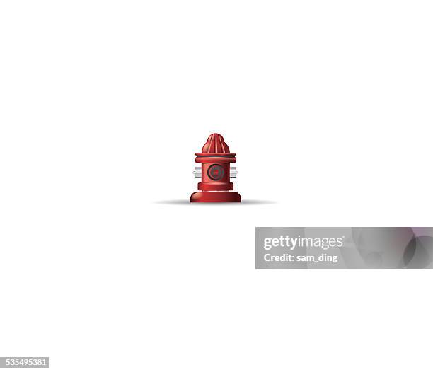 vector fire hydrant - fire extinguisher office stock illustrations