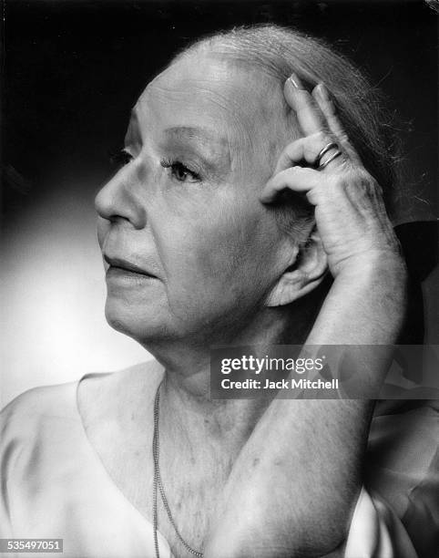 Choreographer Agnes De Mille in 1980.