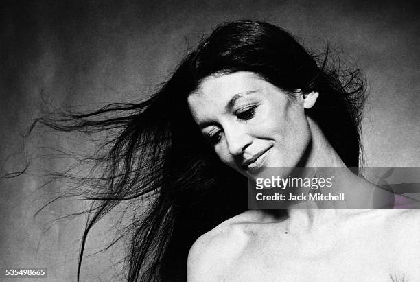 Dancer Carla Fracci, 1977.
