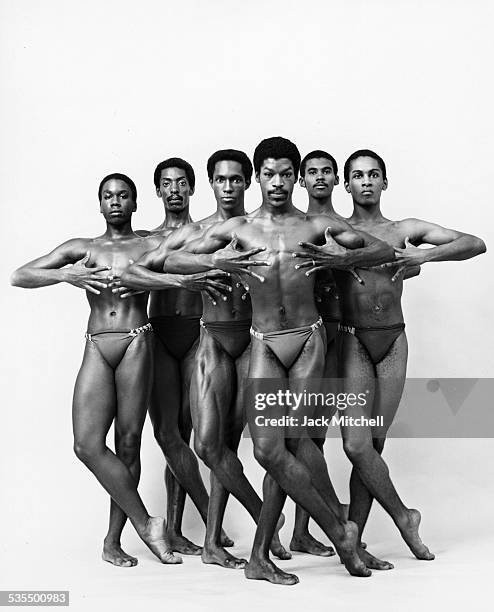 Dance Theatre of Harlem principal dancers in 1975.