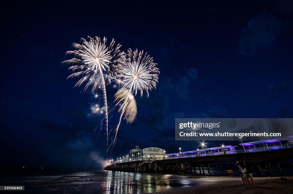 Fireworks at the Pier