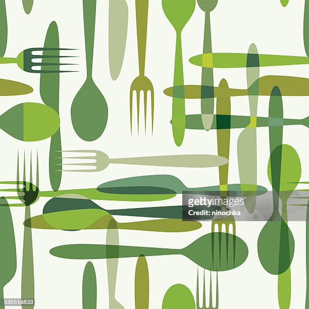 ilustraciones, imágenes clip art, dibujos animados e iconos de stock de patrón de cocina - utensilios de cocina