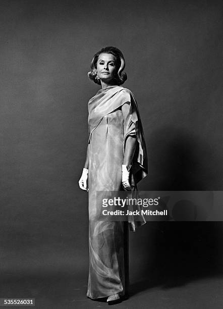 Actress Dina Merrill photographed in 1970.