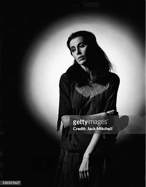 Actress Kate Nelligan in "Moon for the Misbegotten" on Broadway in 1984.