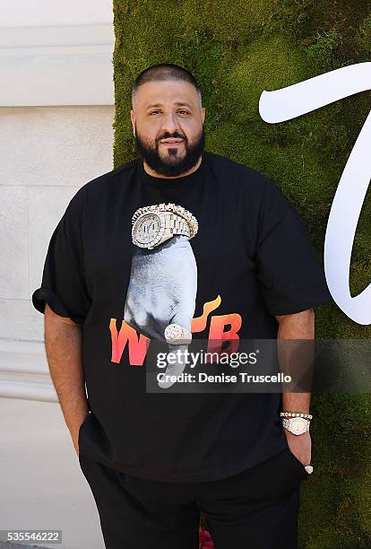 Khaled receives key to the Las Vegas strip and launches official snapchat channel at the Venetian Hotel and Casino on May 29, 2016 in Las Vegas,...