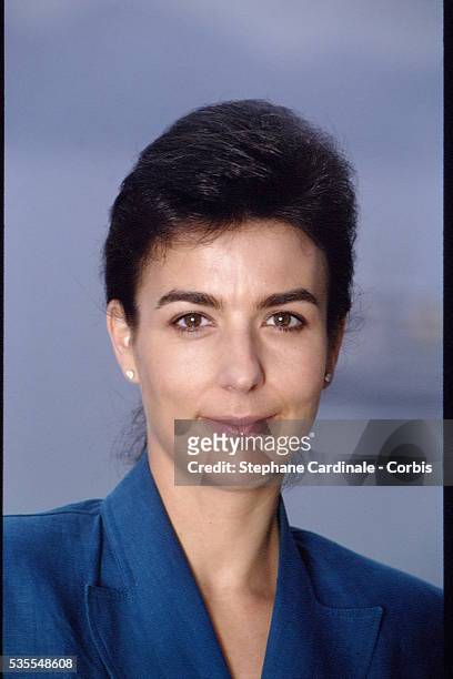 Portrait de Carole Amiel, la dernière épouse de Yves Montand.