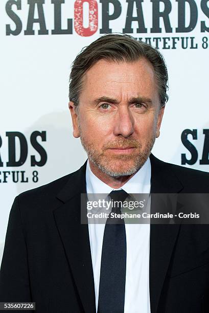 Actor Tim Roth attends the 'The Hateful Eight' Premiere at Le Grand Rex on December 11, 2015 in Paris, France.