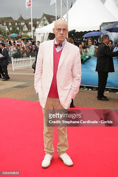 American novelist James Ellroy at the premiere of "The Black Dahlia", based on his book of the same title, during the 32nd American Film Festival of...