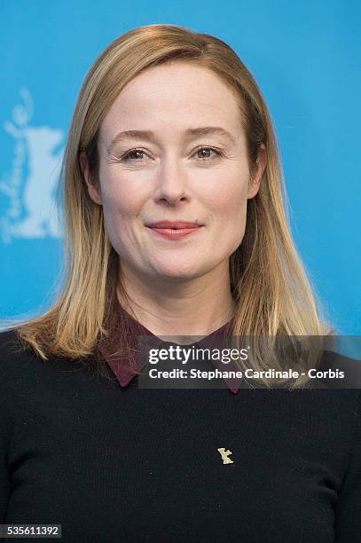 Actress Jennifer Ehle attends the 'A Quiet Passion' photo call during the 66th Berlinale International Film Festival Berlin at Grand Hyatt Hotel on...