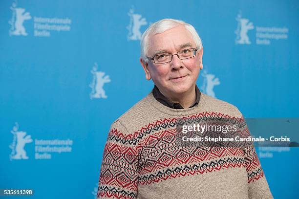 Director Terence Davies, attends the 'A Quiet Passion' photo call during the 66th Berlinale International Film Festival Berlin at Grand Hyatt Hotel...
