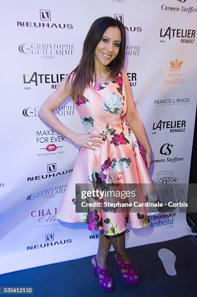 Fabienne Carat attends the Christophe Guillarme show as part of the Paris Fashion Week Womenswear Fall/Winter 2016/2017 on March 2, 2016 in Paris,...