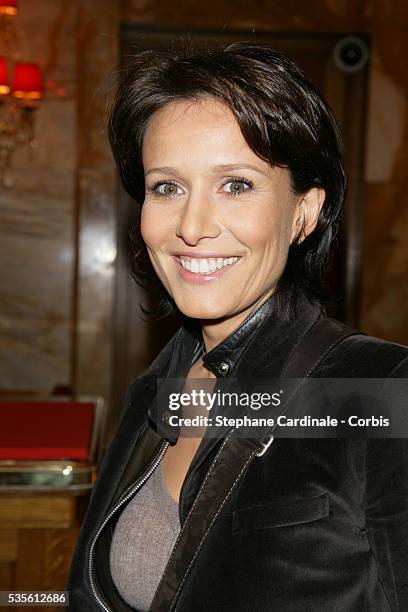 Carole Rousseau attends the 20th anniversary of "TV Magazine."