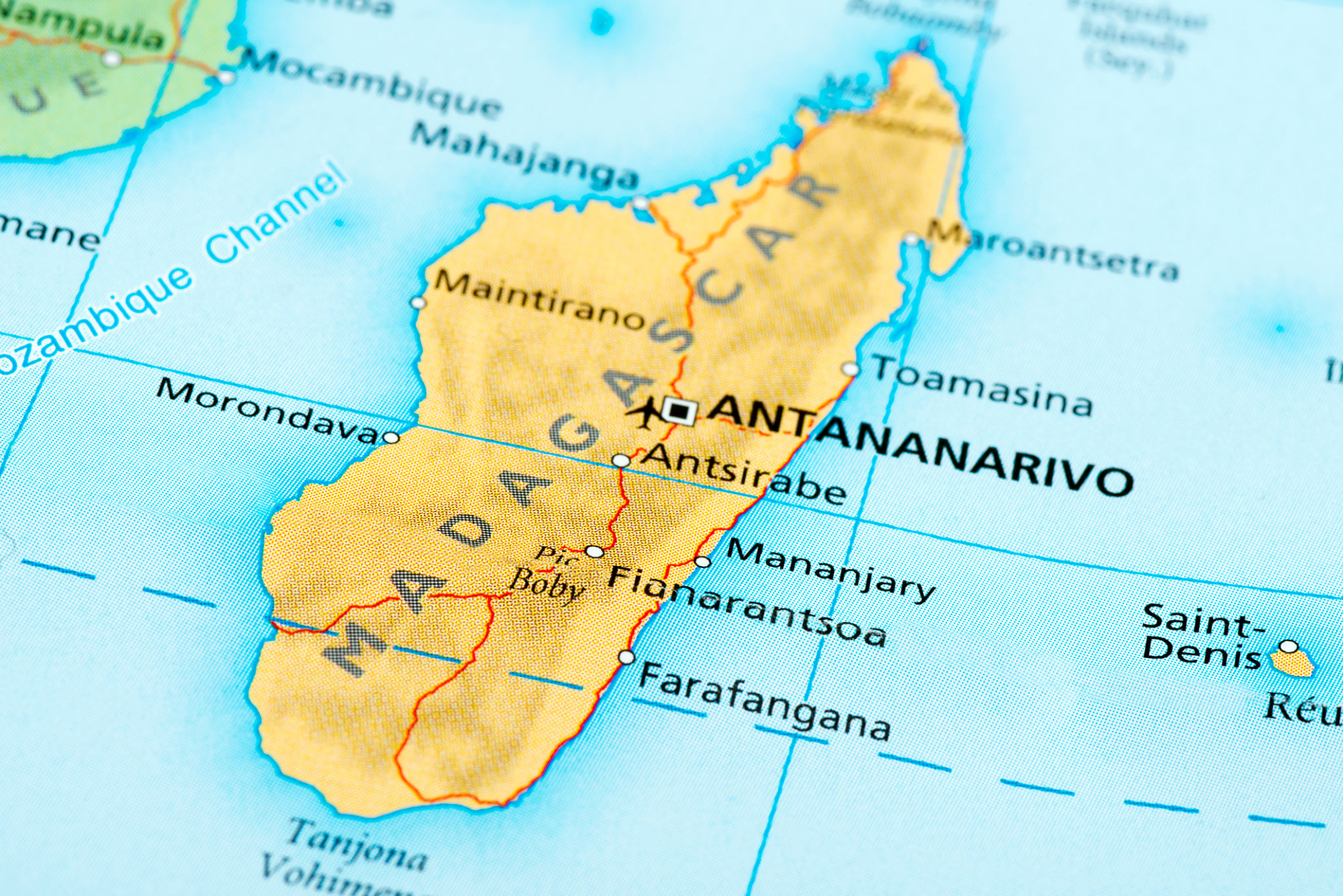 madagascar map