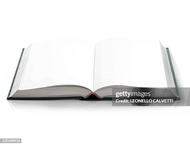 blank open book, artwork - school absence stock illustrations