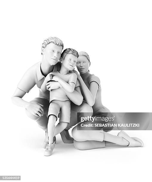 family, illustration - parent son stock illustrations