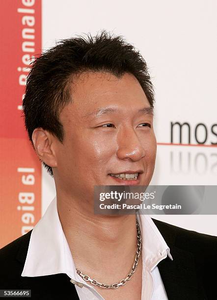 Actor Sun Honglei attends a photocall for out of competition film "Seven Swords" at the Palazzo del Casino on the first day of the 62nd Venice Film...