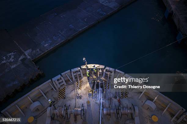 container ship - industriell genutztes schiff stock-fotos und bilder