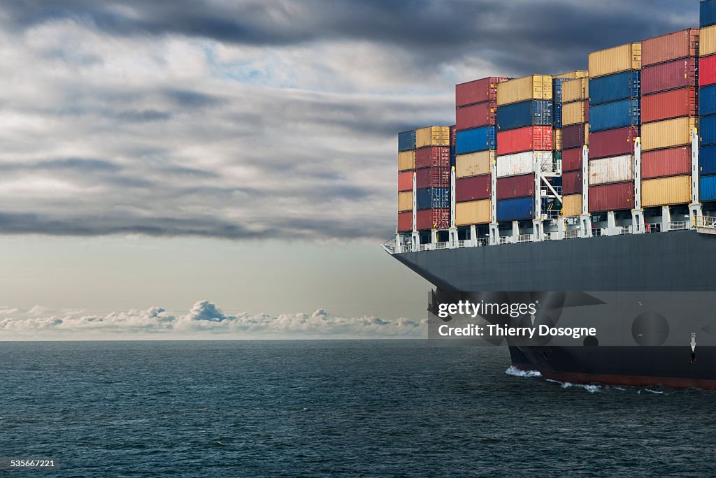 Container ship