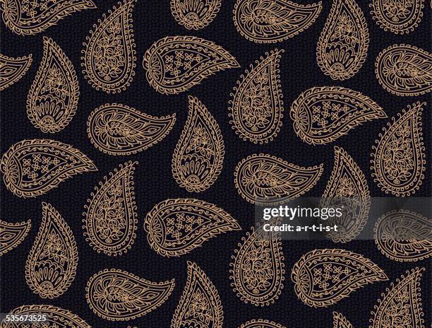 stockillustraties, clipart, cartoons en iconen met paisley_classic - paisley pattern