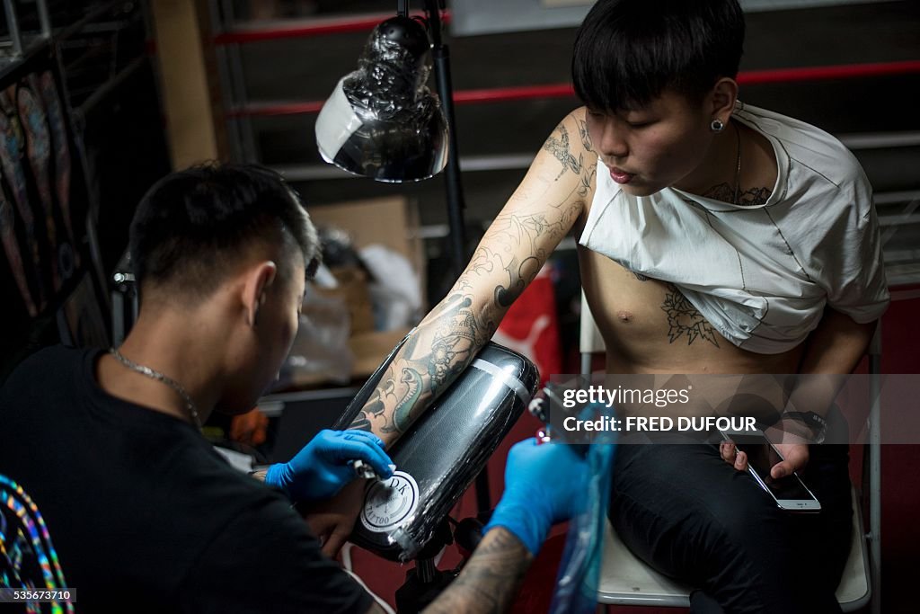 CHINA-LIFESTYLE-TATTOO