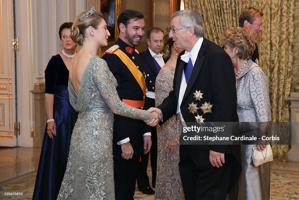 Luxembourg - The Wedding of Prince Guillaume of Luxembourg & Stephanie de Lannoy - Gala Dinner